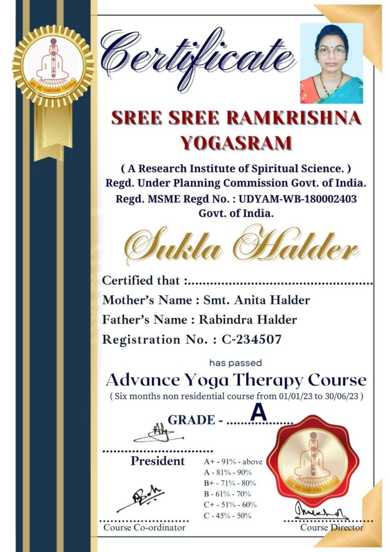 advanced yoga therapy course certificate2